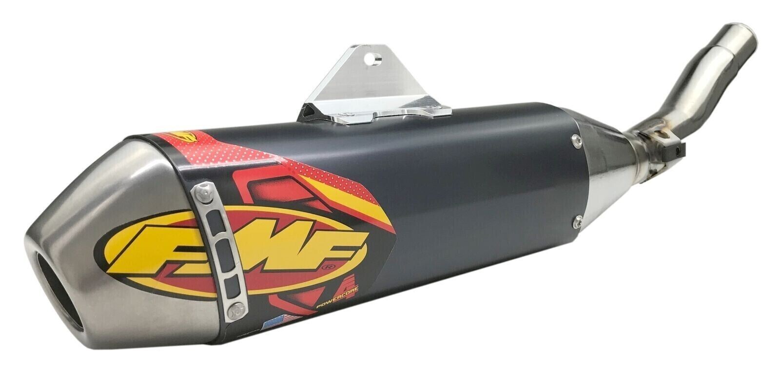 FMF Powercore4 Slip-On Exhaust Pipe Muffler Kawasaki KLX300R 2020-2024 – 042387