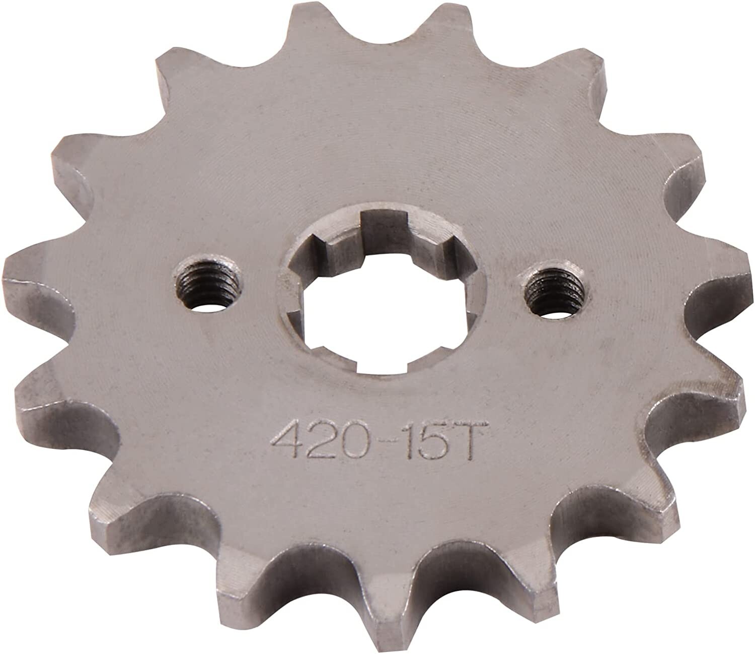 420 15T Front Sprocket for 17mm Countershaft Size Dirt Bike ES04