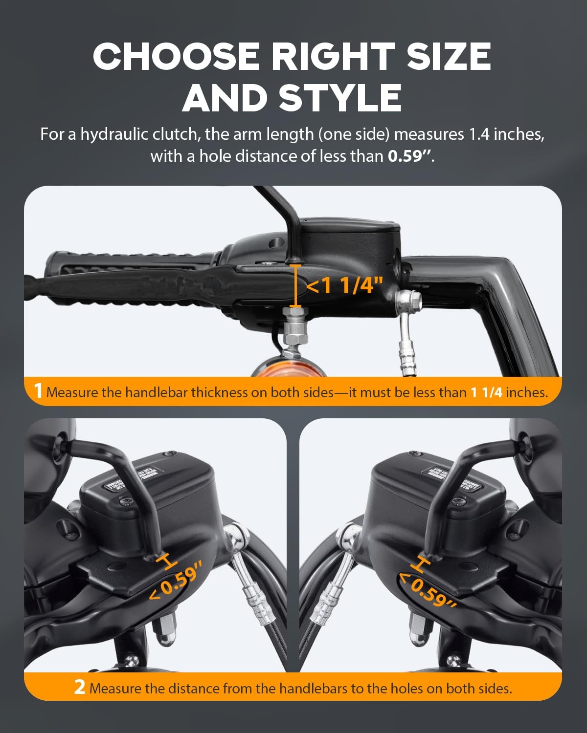 Coffin Cut Gloss Black Handguards for Harley Touring 20142023 Models