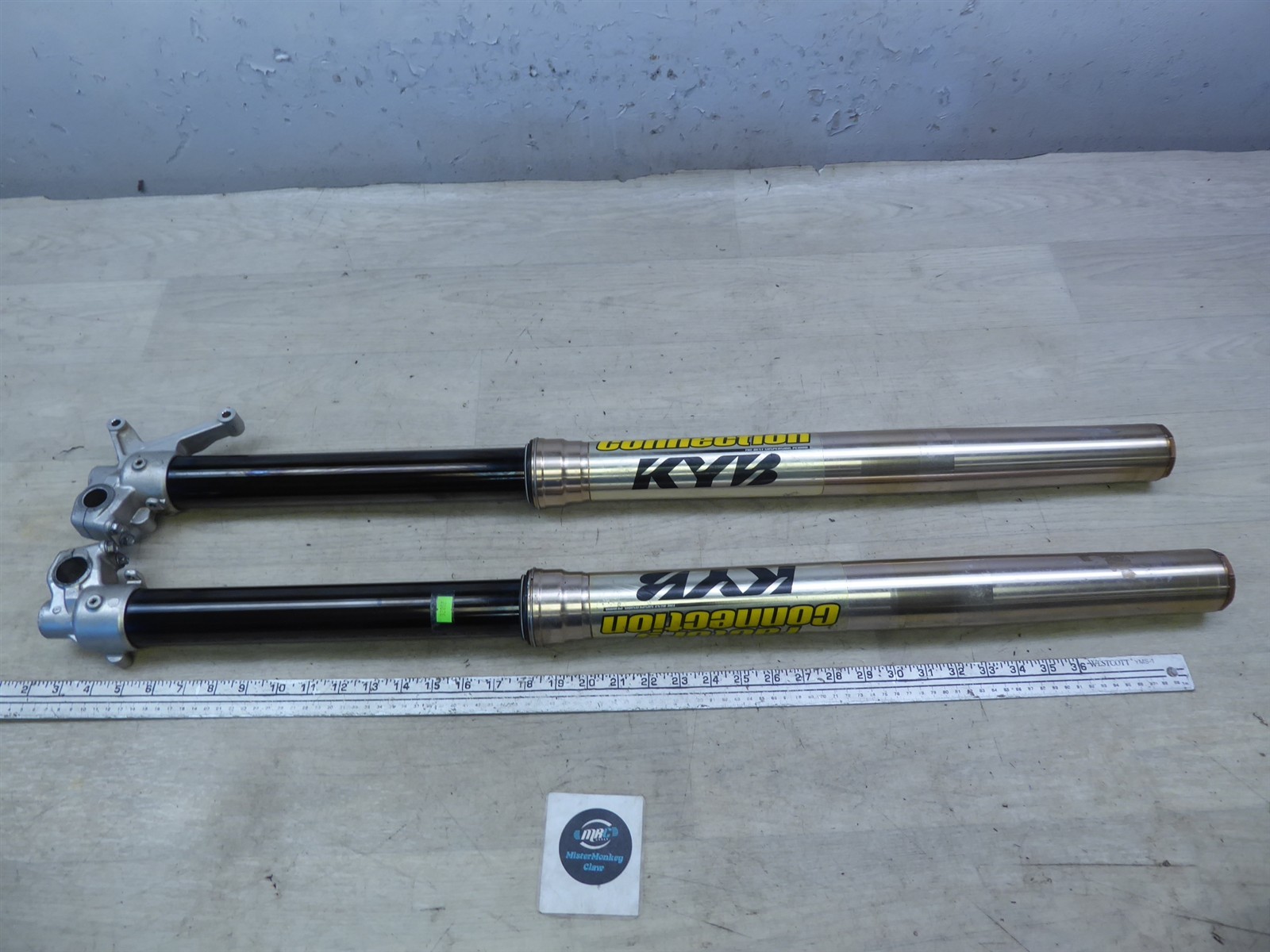 2007 Kawasaki KX450 K20826) KYB Factory Connection front forks suspensions set