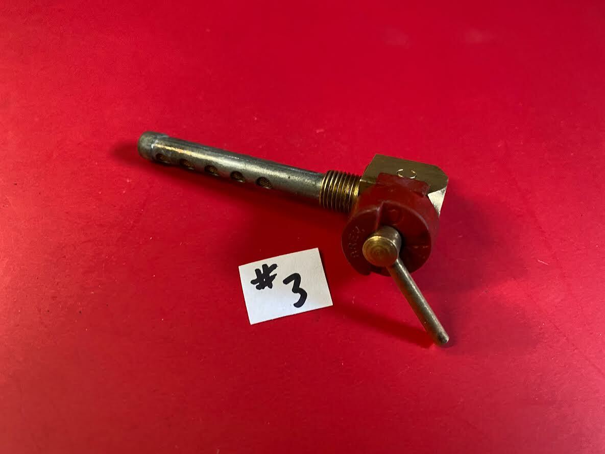 BREV OMG • NOS Gas Tank Petcock Fuel Tap 10mm Ducati Benelli Fantic TX 200 GT #3
