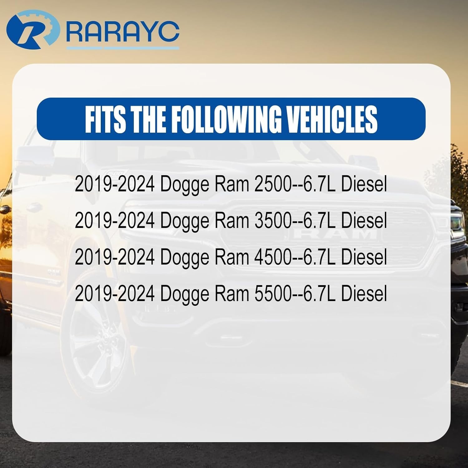 Durable Ram 2500 3500 6.7L Diesel Breather Filter Fuel Water Separator