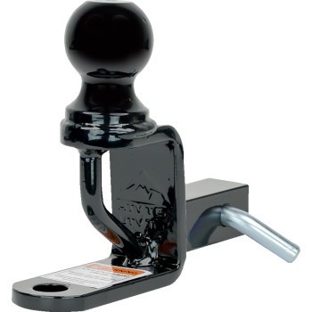 Moose Utility Black Universal Rear Atv Utv Trio 2″ Ball & 1 1/4″ Hitch Mount Kit
