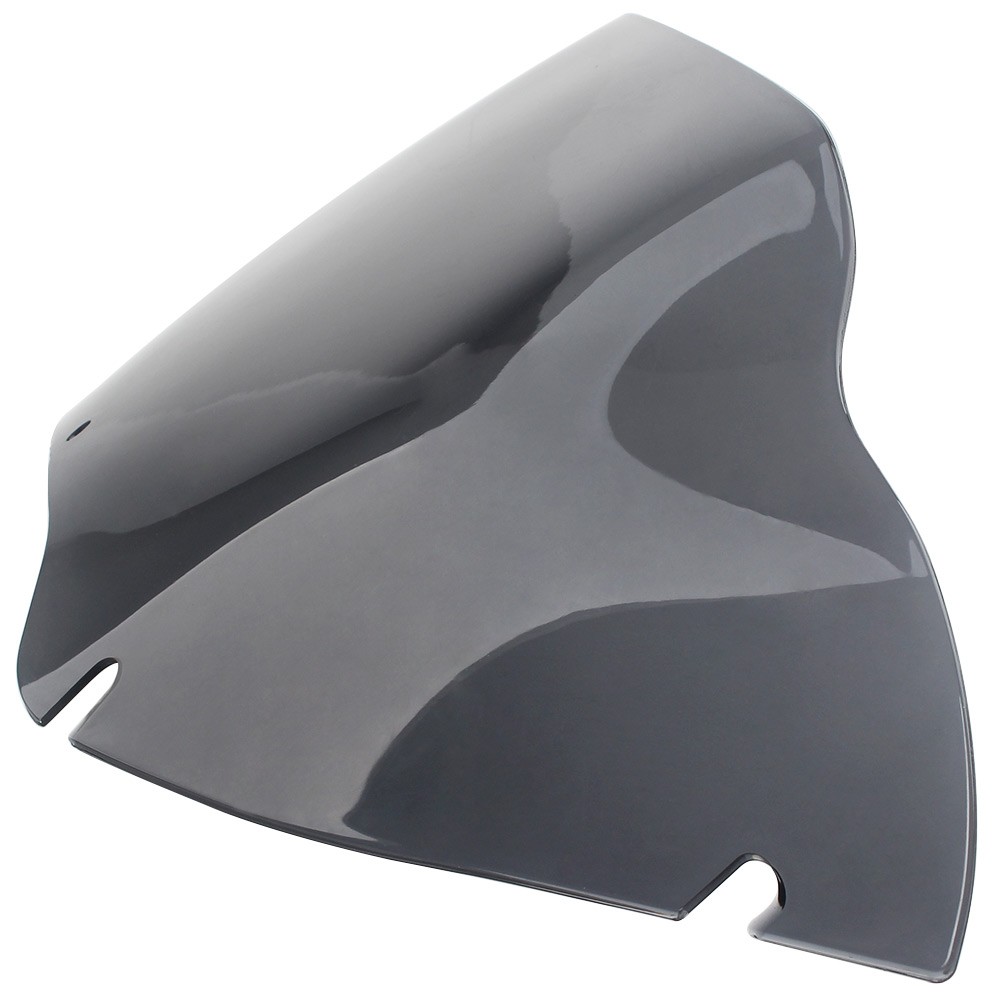 9.5″ Smoke Windscreen Windshield Air Deflector For Harley Road Glide 1998-2013