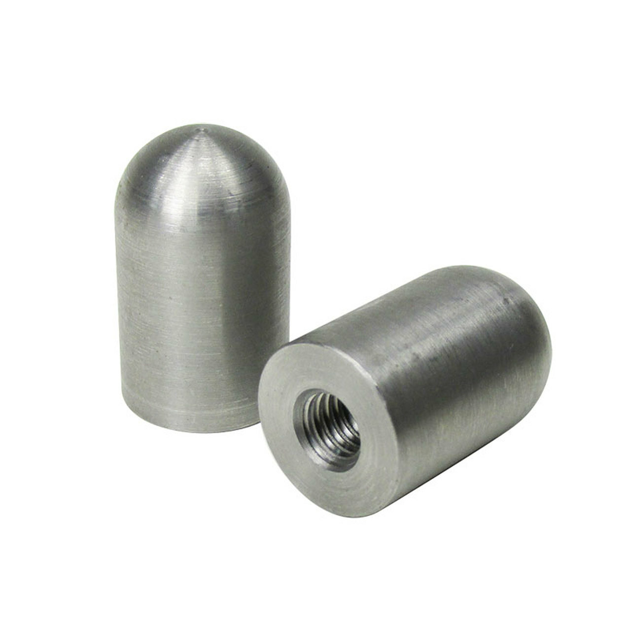 5/16″-18 Short Bullet Threaded Steel Bungs (4) Fabrication Builder US MADE 1.25″