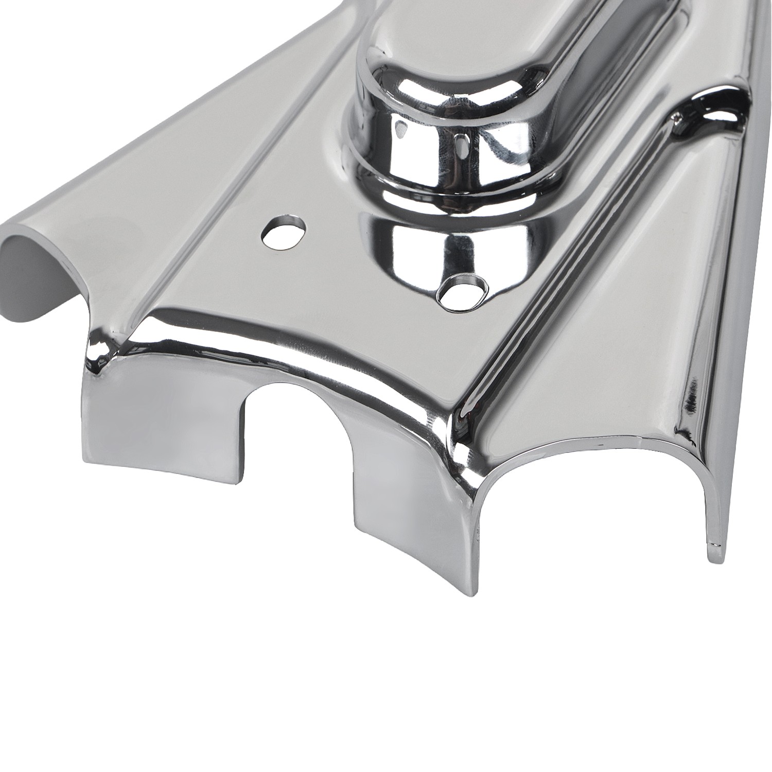 Metal Chrome Rear Swingarm Axle Covers For Harley Heritage Softail Standard FXST
