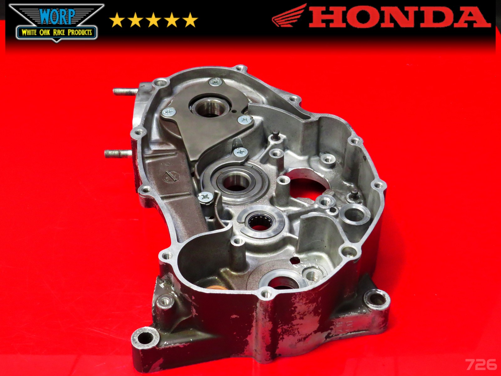 1974 HONDA MT125 ELSINORE MATCHED CRANKCASE CRANK CASE SET LEFT RIGHT OEM