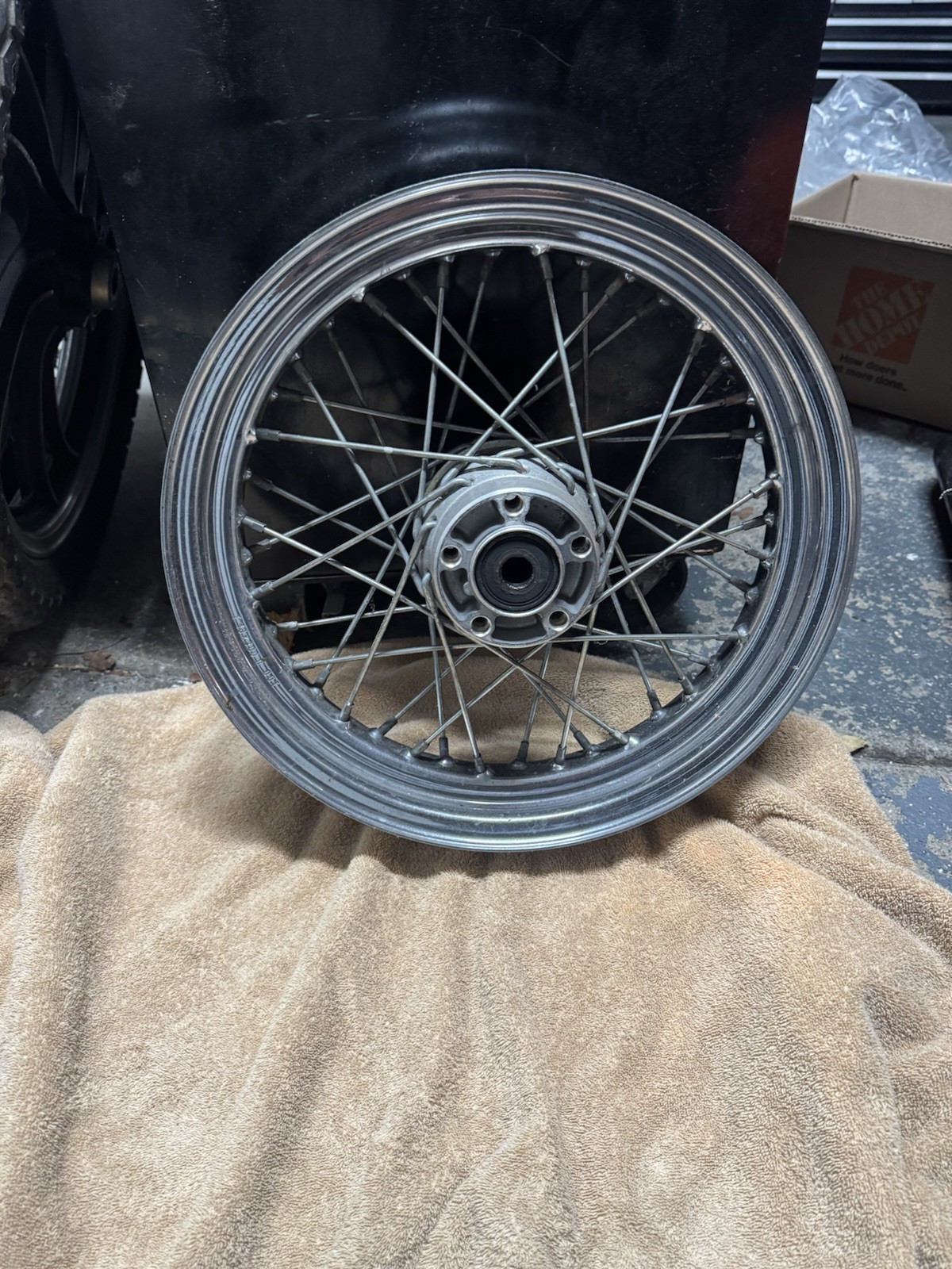 Harley Davidson Sportster 16” Wire spoke Wheel