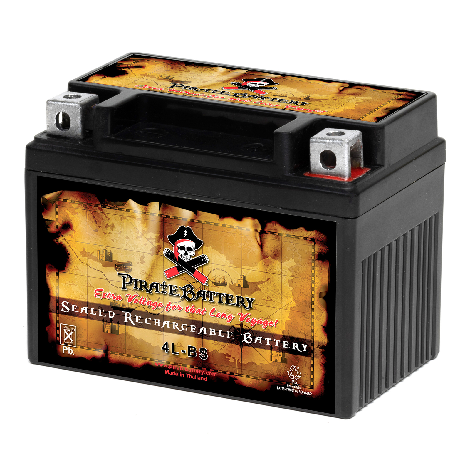 YTX4L-BS Rechargeable Sealed Lead Acid Battery for Qianjiang ATV100 ATV50 All