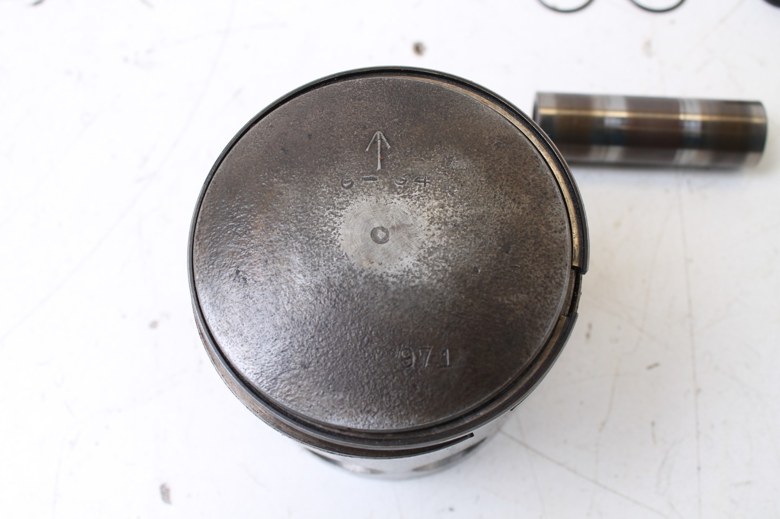 1975 Yamaha DT250 Enduro DT 250 OEM Cylinder Jug with Cyl Head and Piston 70mm