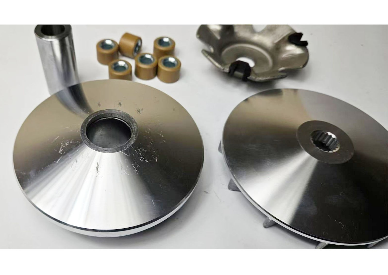 Lexmoto Gladiator 125 Drive Belt Variator Pulley Roller Set – Marked