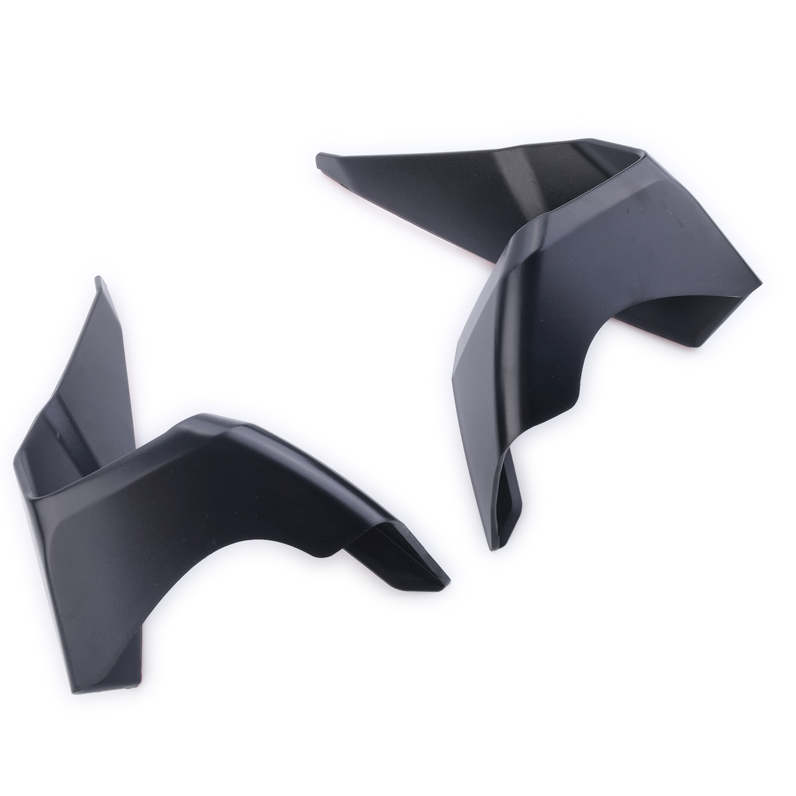 FRONT SPOILER WING AERODYNAMIC WINGLET KIT FOR KAWASAKI ZX-6R 2024-2026 FAIRING