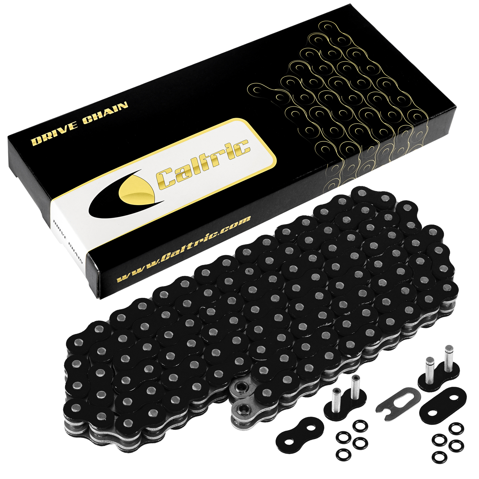 O-Ring Drive Black Chain for Suzuki GSXR750 GSX-R750 1998-2005