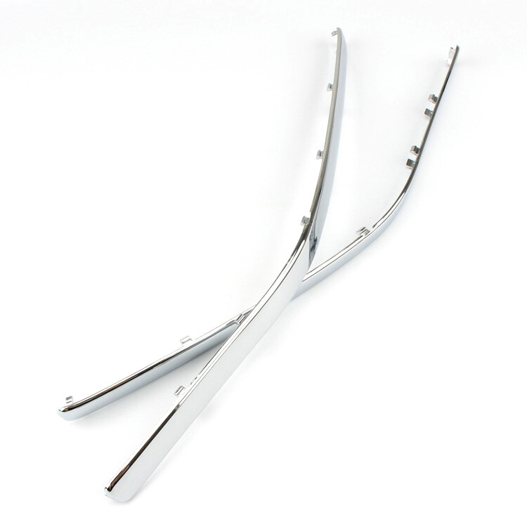 2pcs Chrome Side Fairing Cowl Trim Fit For Honda Goldwing GL1800 2001-2011