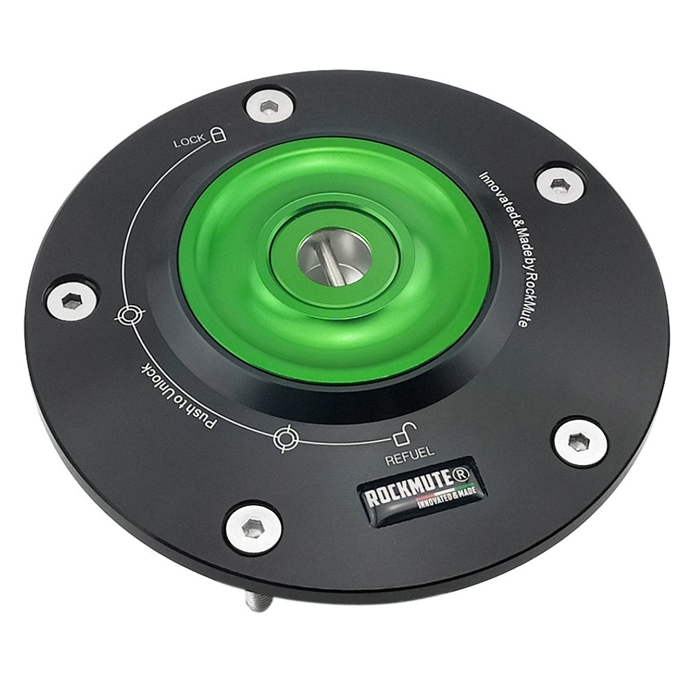 For Ninja ZX6R ZX10R ZX14R Corrosion Proof Lock Key Cap w/Seal Washer All Metal