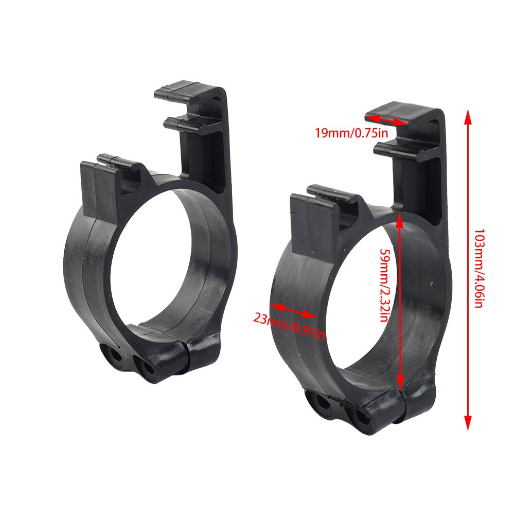 Front Fork Slider Guard Protector Clamp Clip For Kawasaki KDX250 KDX200 KLX300R