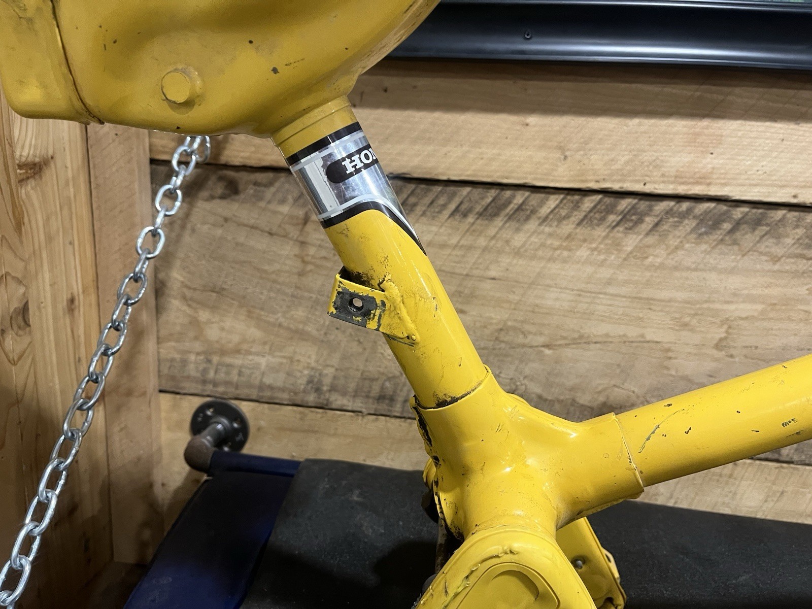 Honda Express NC50 Frame Front Forks 50100-147-970ZC PARAKEET YELLOW