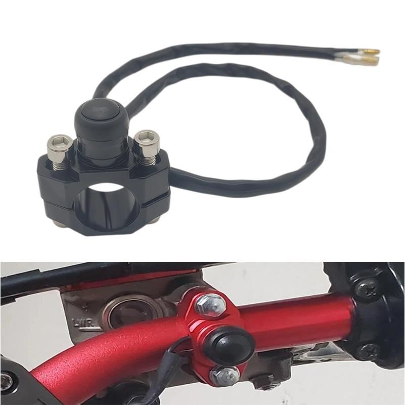 CNC Motorcycle Engine Stop Start Kill Switch Button Kit Fit Dirt Monkey Bike ATV
