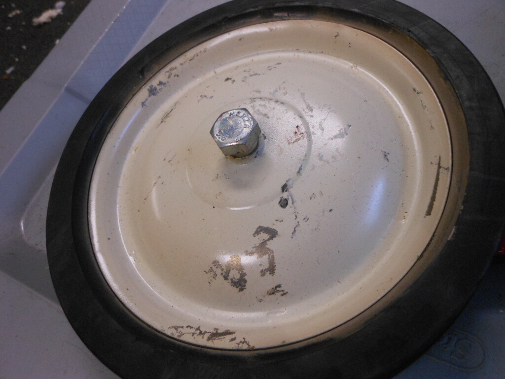 Vintage NOS Honda Lawn Mower Front Swivel Wheel Assy 1.25″ x 7.50″