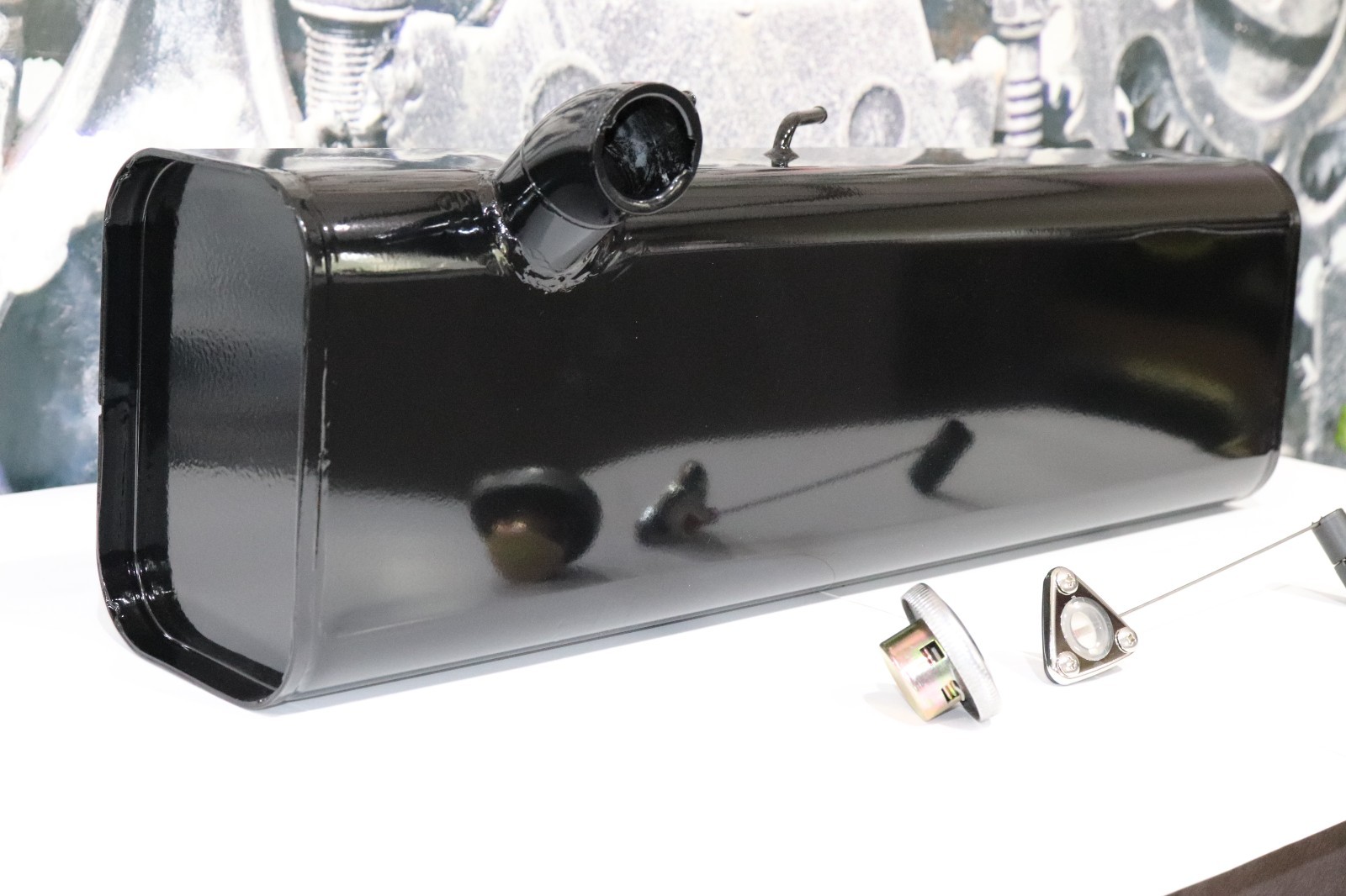 Diesel Kawasaki Mule 2510 / 3010 Metal Fuel Tank and Fuel Cap Kit