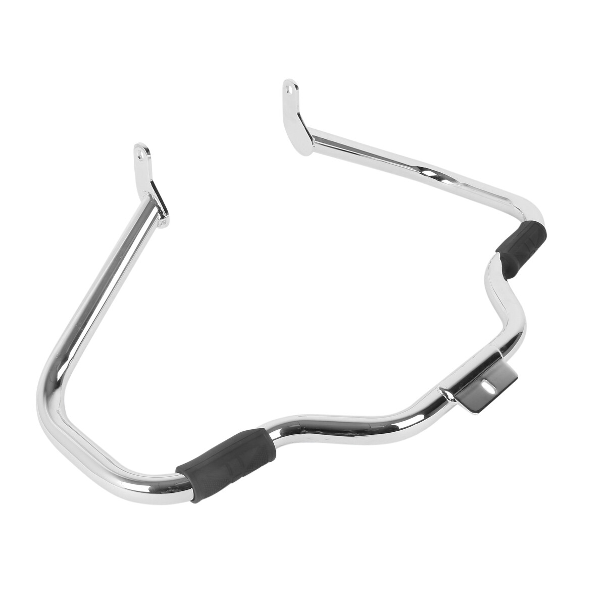 Mustache Engine Guard Crash Bar Footpegs Fit For Harley Softail Fatboy 2000-2017