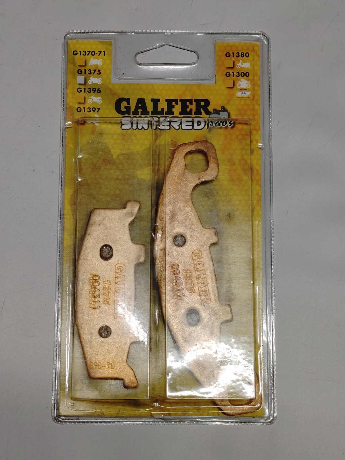 Galfer Sintered Compound Brake Pads FD090G1370 Front Pads