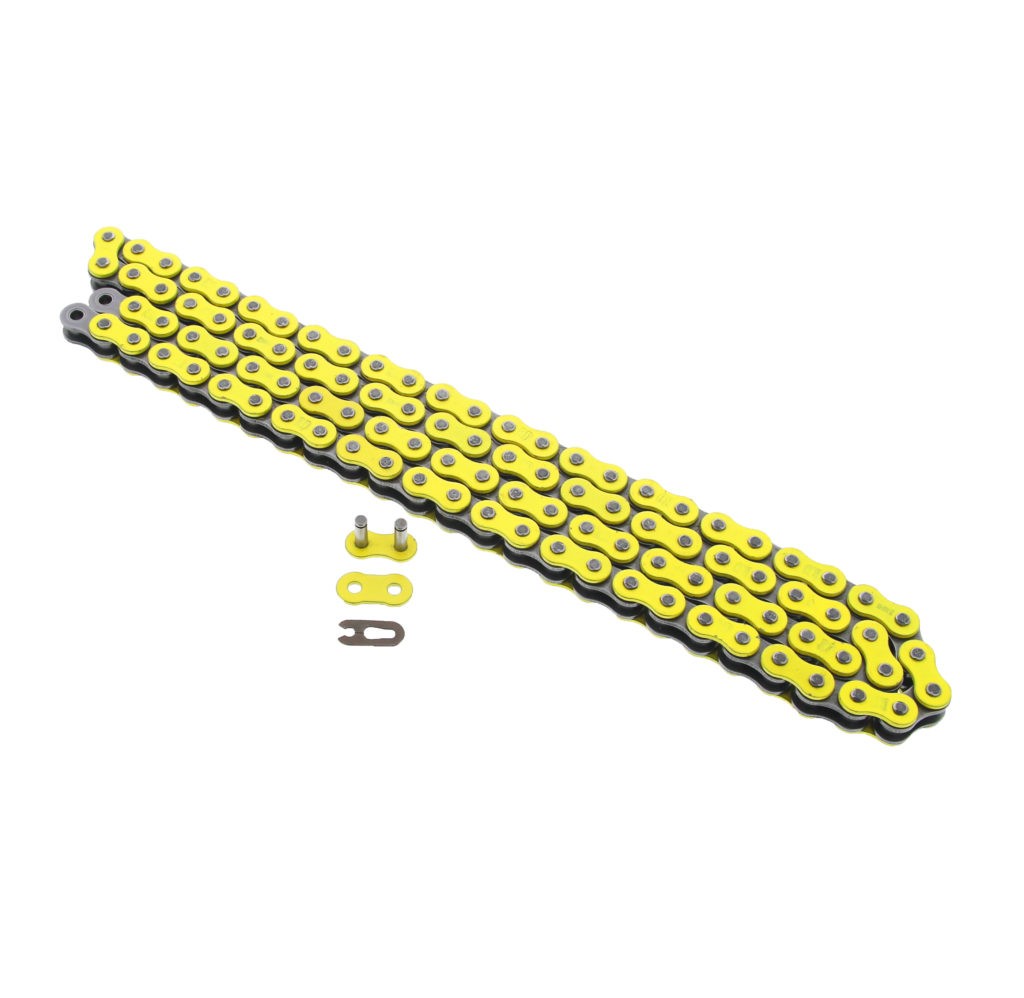 2003-2014 Yamaha WR450 F / 2003-2015 Yamaha YZ450 F Yellow Non O Ring Chain 114L