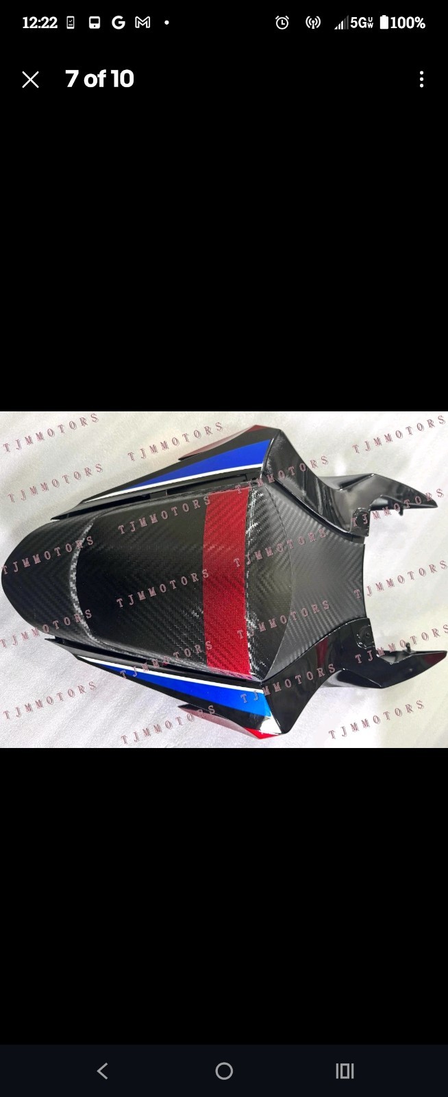 For GSXR600/750 11-20 Metallic Red Black ABS Injection Mold Bodywork Fairing Kit