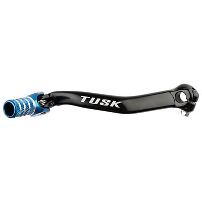 Tusk Folding Shift Lever + 1″ Black/Blue Tip–Fits: Yamaha TW200 1987–2023
