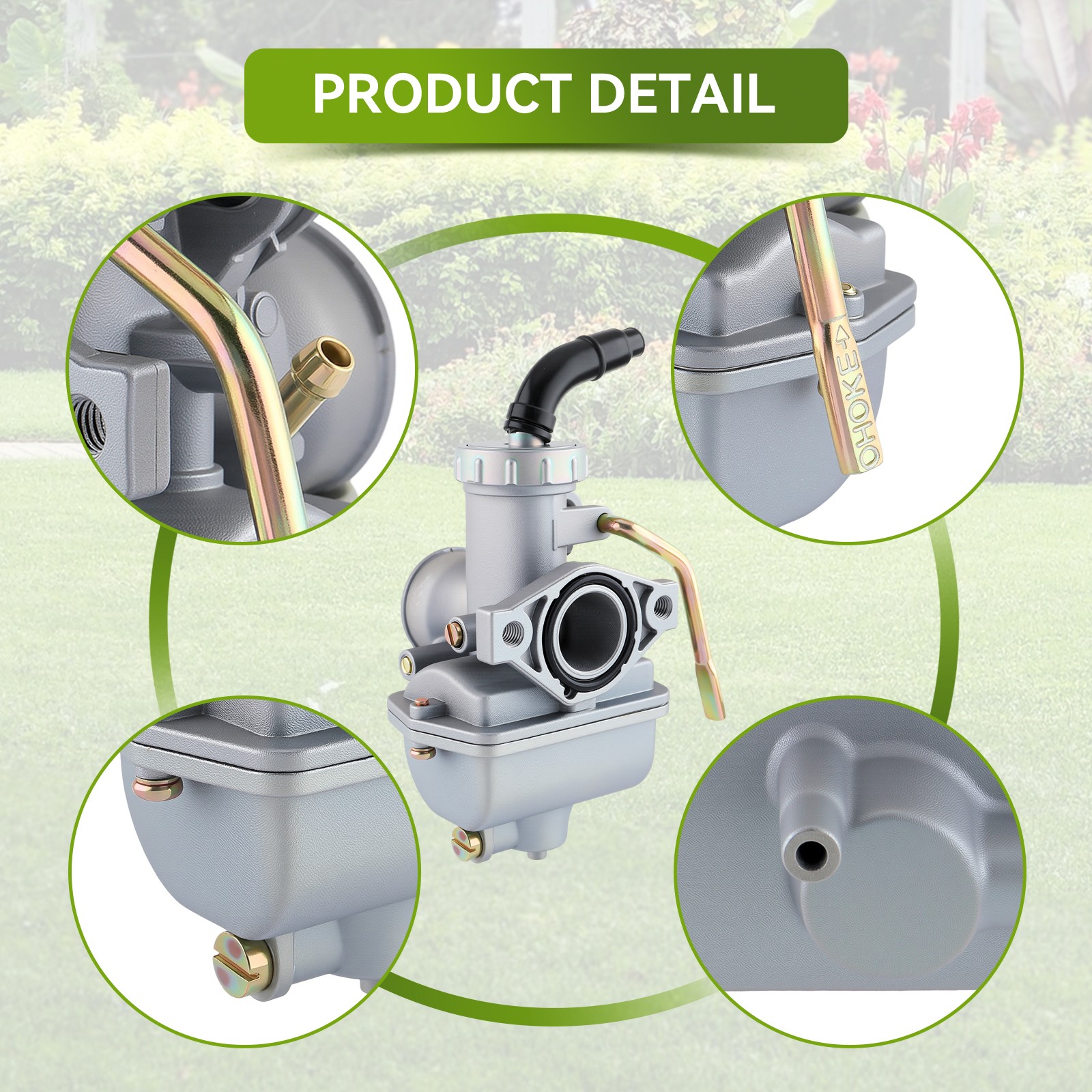 PZ20 Carburetor for Honda CRF50F XL75 CRF80F XR50R Chinese Quad 4 Stroke ATV