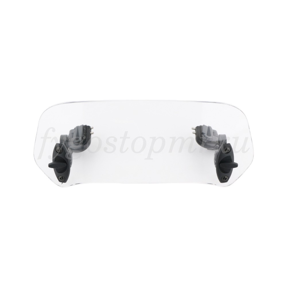 Motorcycle Adjustable Clip-On Windshield Extension Spoiler Windscreen Deflector