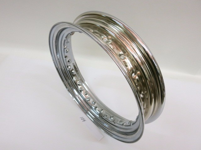 Chrome Rim #104 Drop Center 16″x3″ Harley Davidson Shovelheads Big Twins & XL