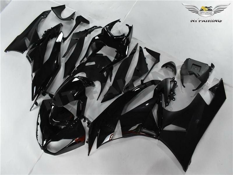 MSL Vivid Black Fairing Fit for Kawasaki 2009 2010 2011 2012 Ninja ZX6R 636 Kit
