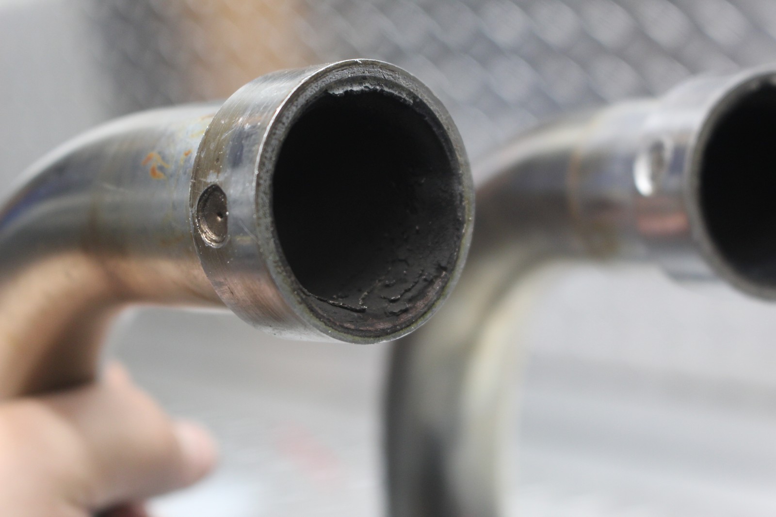 1980 HONDA CB650C CUSTOM EXHUAST HEADERS & MUFFLERS