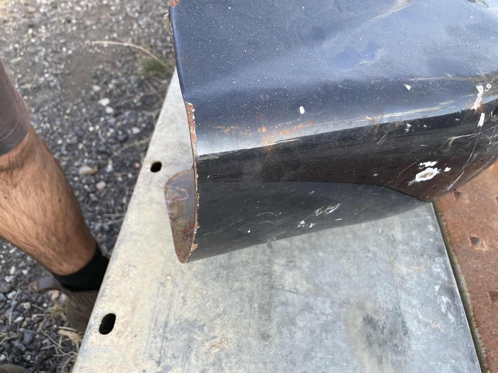Harley Davidson Big Twin Front Mudguard FL FLH Etc Original As Shown