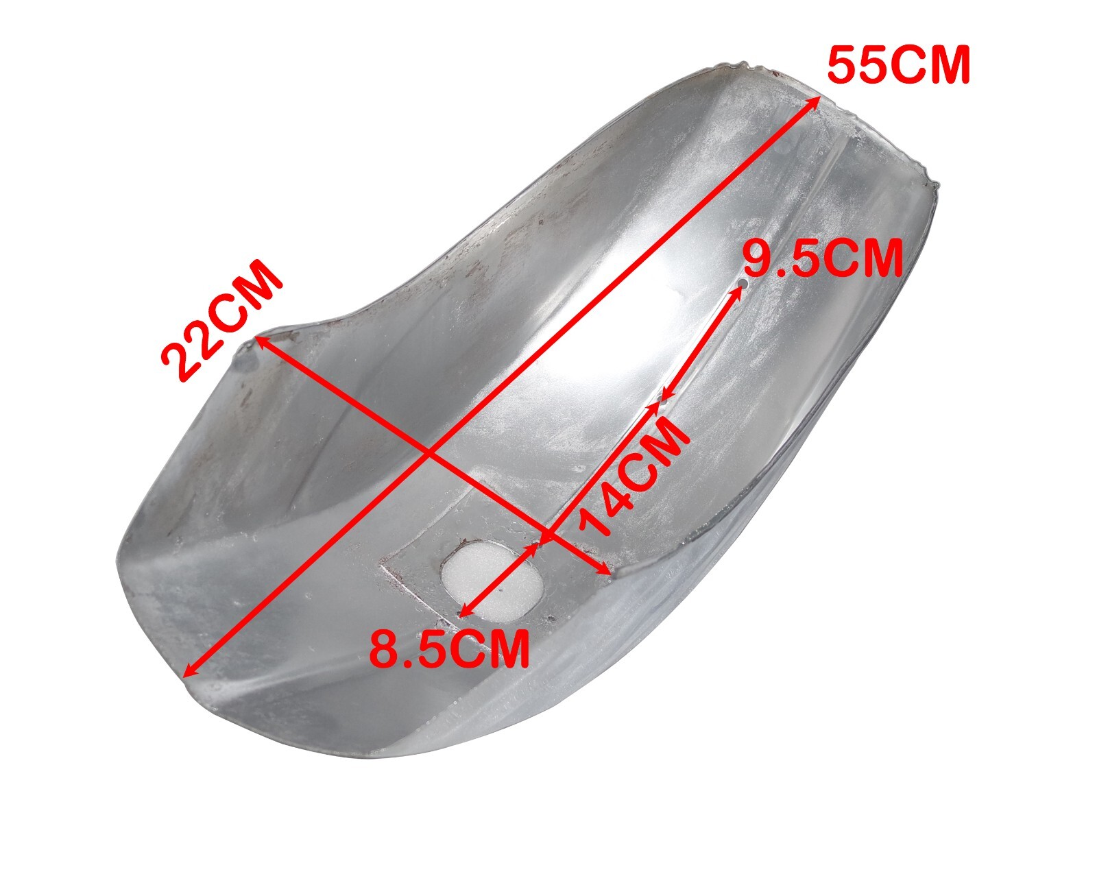 Vespa Front Mudguard Chrome Plated Vespa PX PE T5 & Classic Non Disc Type ECs