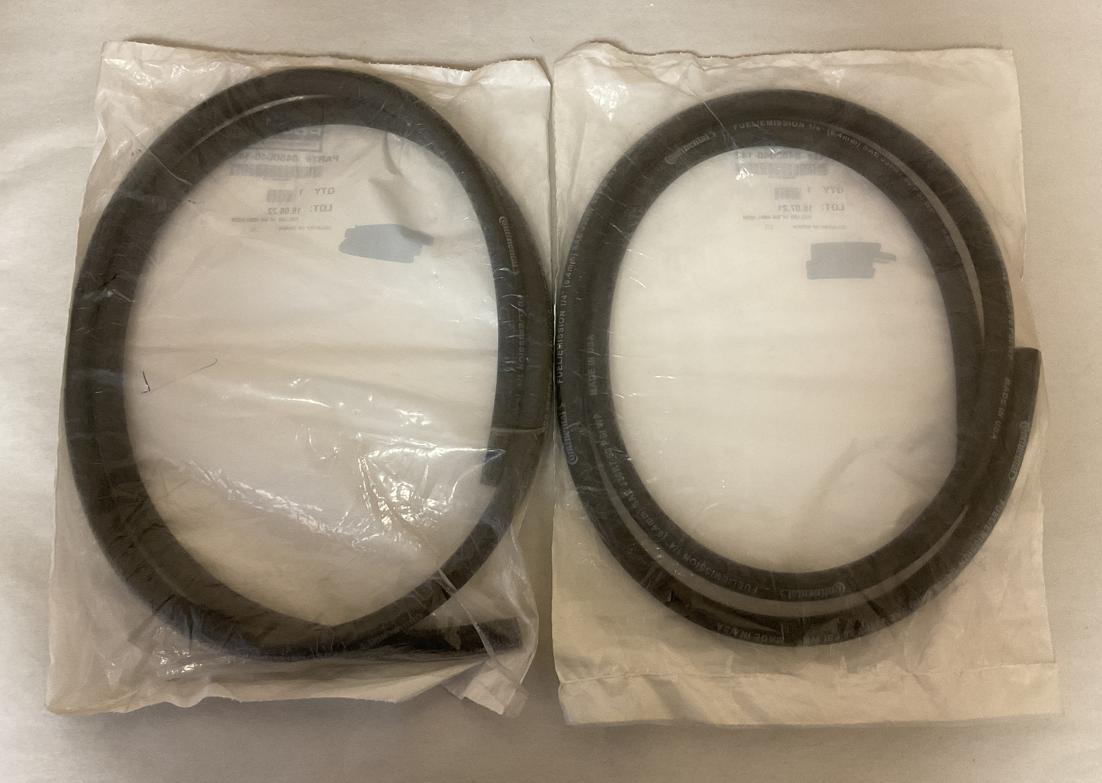 (2) ‘16-17 Polaris RZR 4 900 Fuel Lines 1/4” SAE #30R7 142CM #8450040-142 / M336