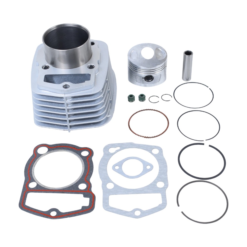 63mm Cylinder Piston Gaskets Top End Kit For Honda ATC185S ATC200S ATC200M