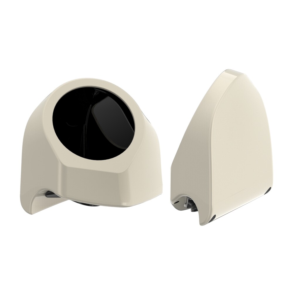 Morocco Gold Pearl 6.5 inches Speaker Pods Fits Advanblack Harley King Tour Pack