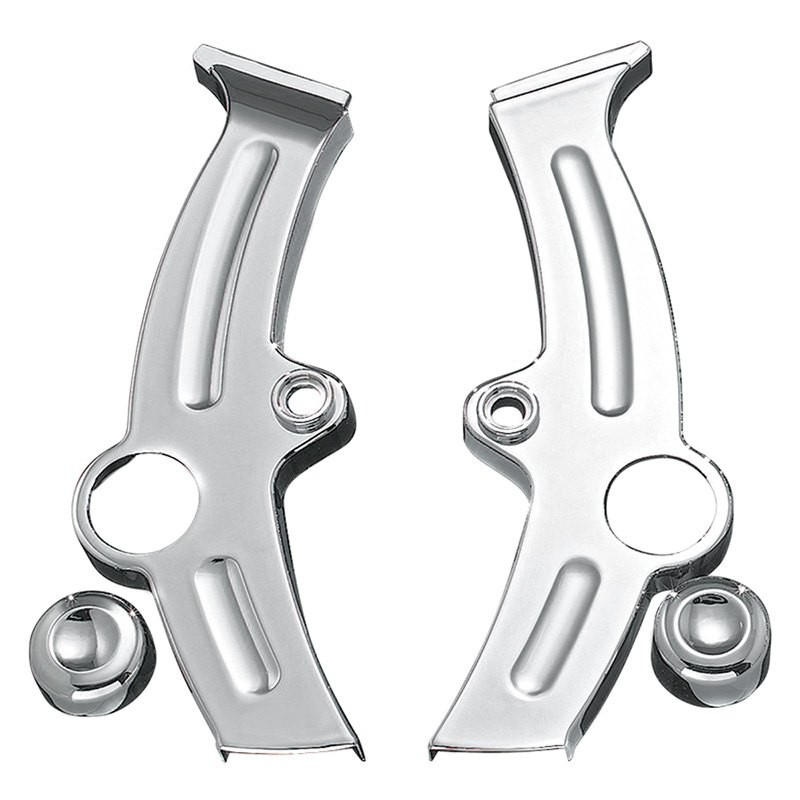 For Harley-Davidson Softail 2000-2007 Kuryakyn Boomerang Chrome Frame Covers