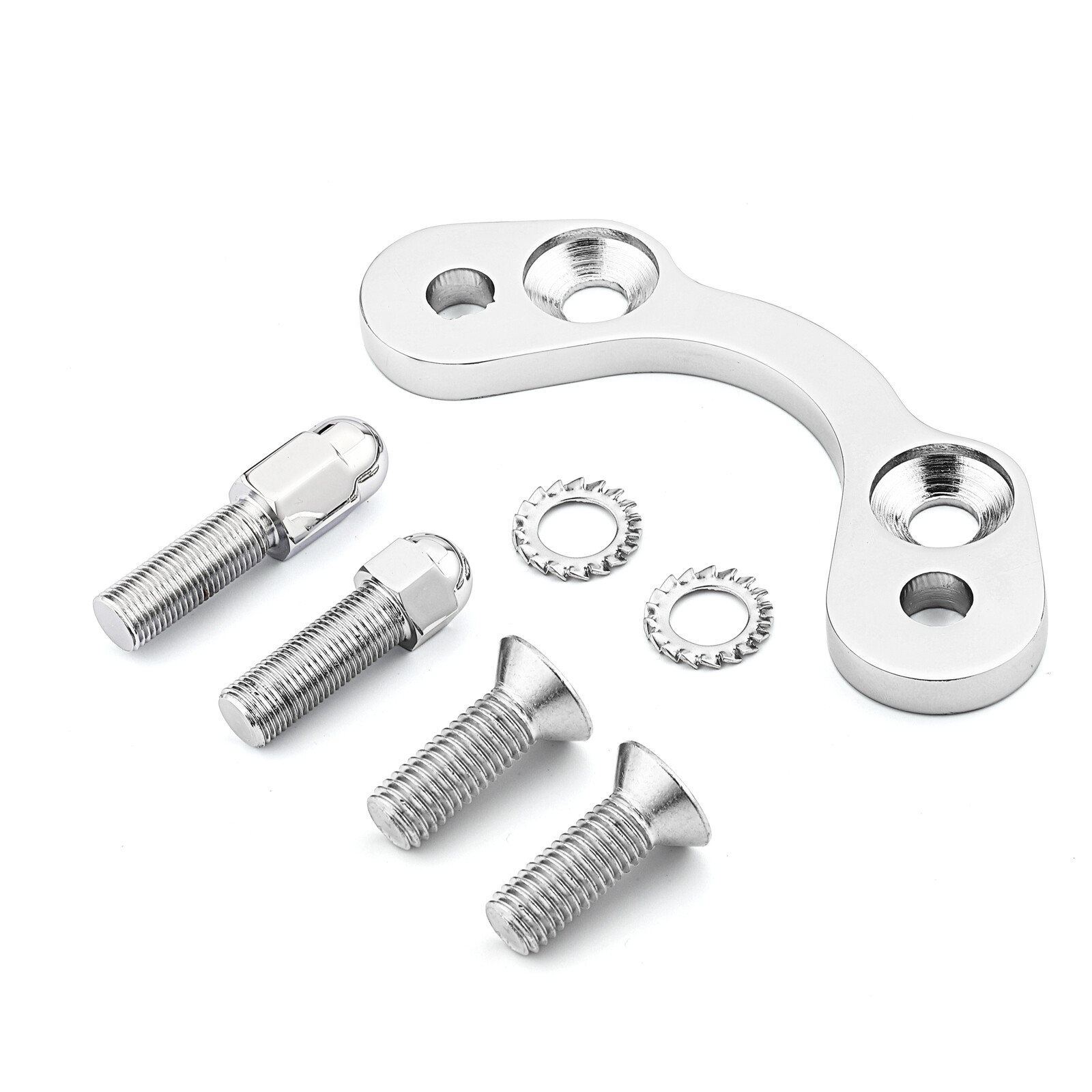 Springer Front End Riser Handlebar Adapter Converter 4.75″to 3.5″ Fit For Harley