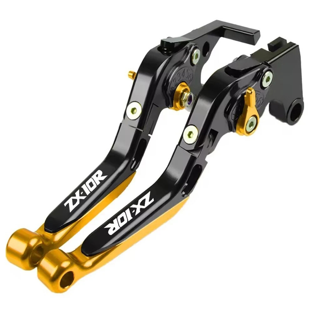 CNC Folding Extending Brake Clutch Levers For Kawasaki Ninja ZX-10R 2004-2018