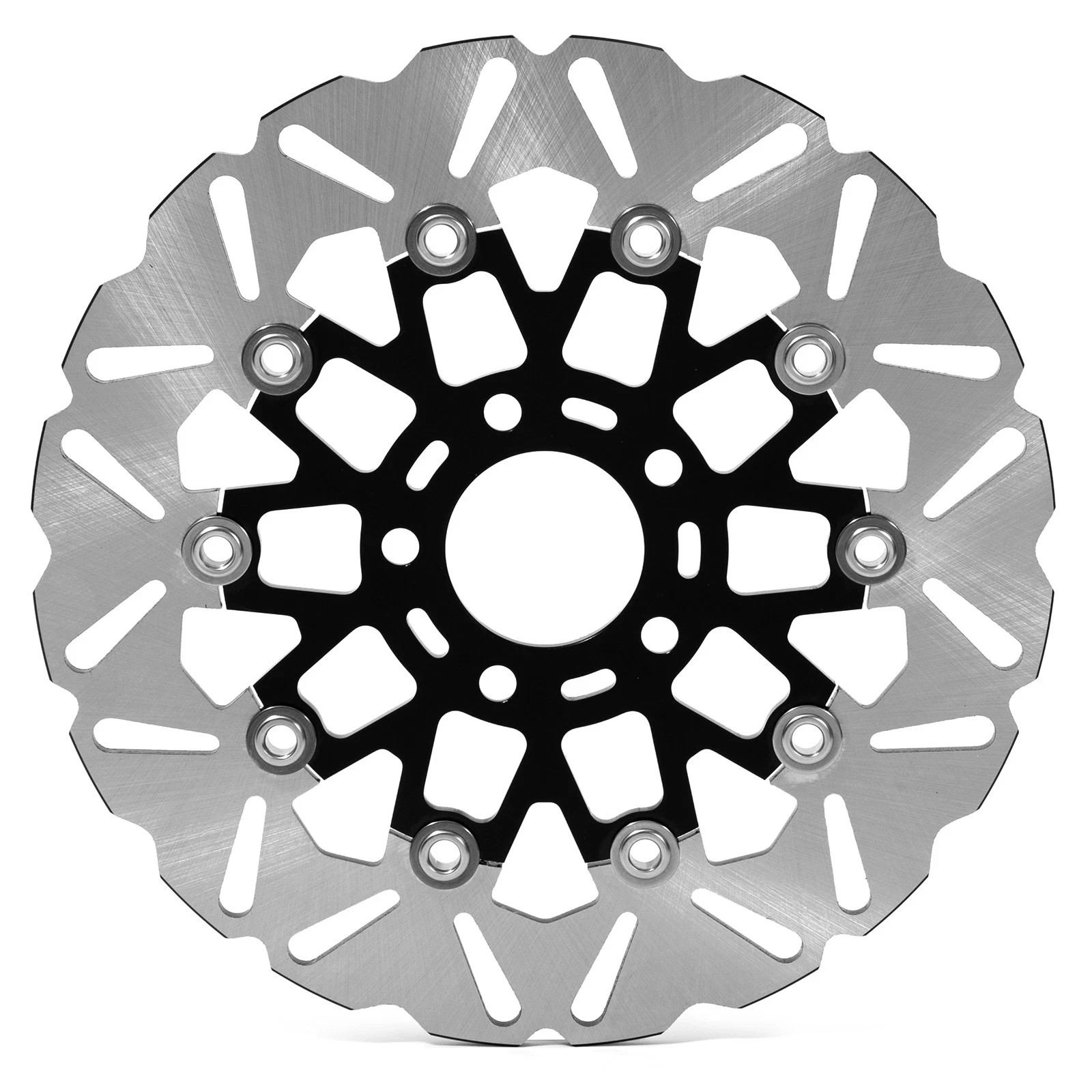 Black 11.5″ Front Rear Brake Rotors Dyna 00-05 Softail 00-14 Sportster XL 00-10