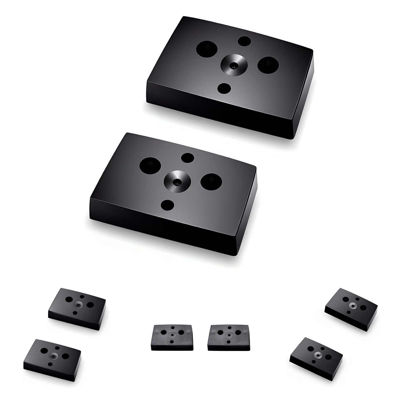 Tour Pack Latch Spacers High Strength Plastic for Harley Touring Models