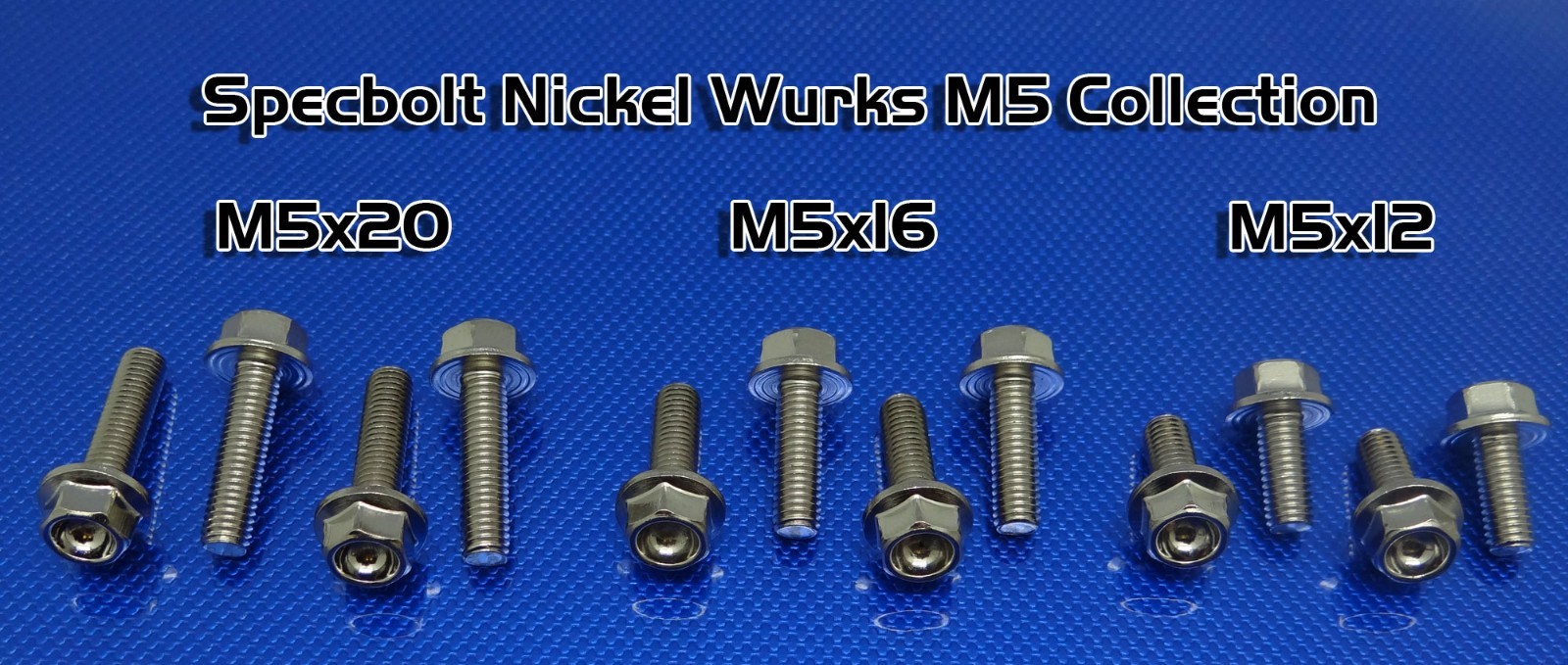 Specbolt Nickel Wurks Bolt Kit for KTM SX EX EXC XC 85 105 150 125 250 300 450
