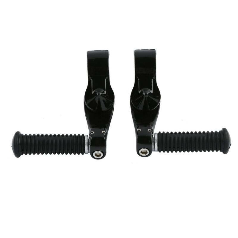 1.25″ 32mm Short Angled Adjustable Highway Foot Pegs Fit For Harley Touring