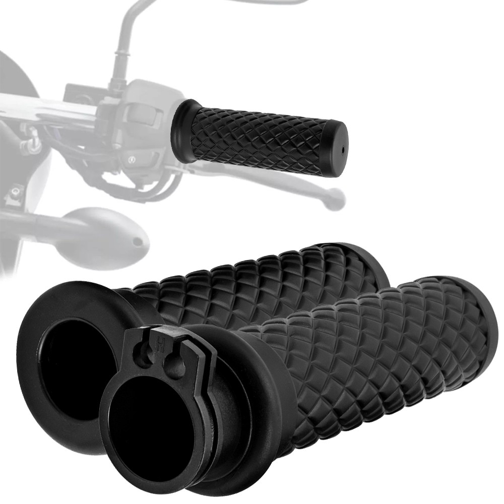 25mm 1″ Cable Throttle Hand Grips For Honda CB400 CB550 CB650 CB750 CB900