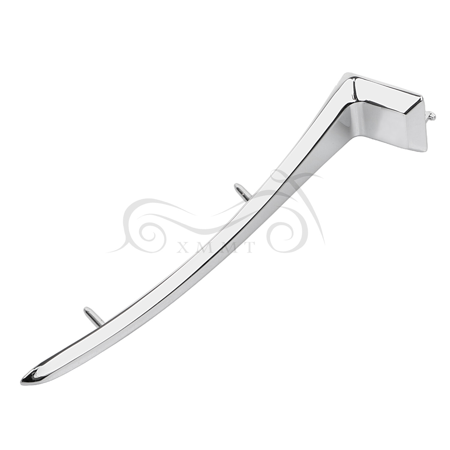 Chrome Zinc Alloy Headlight Nacelle Trim Spear For Harley Road King FLHR 94-02