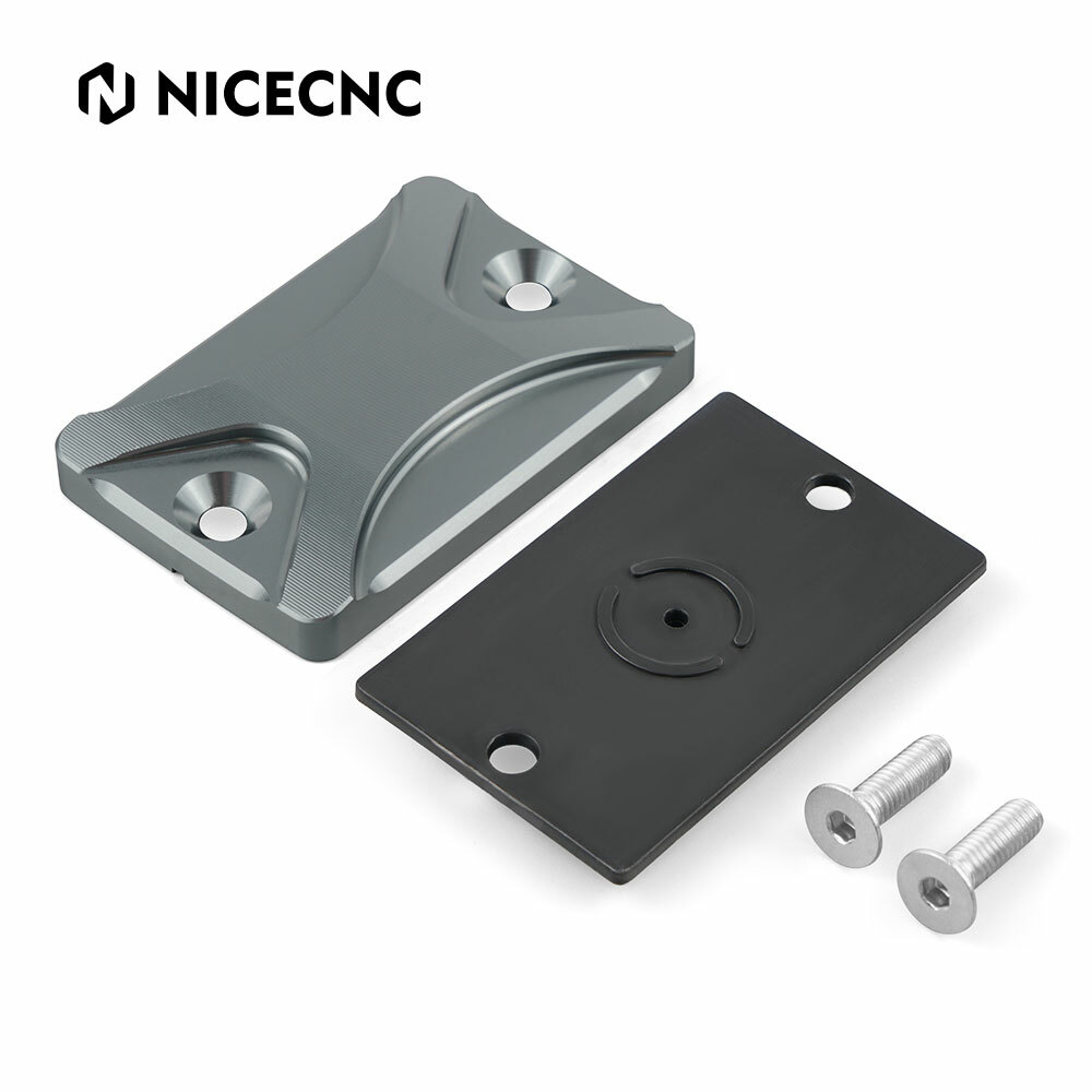 CNC Billet Brake Reservoir Cylinder Cover For Yamaha YFM250 YFM700 Raptor YFZ450