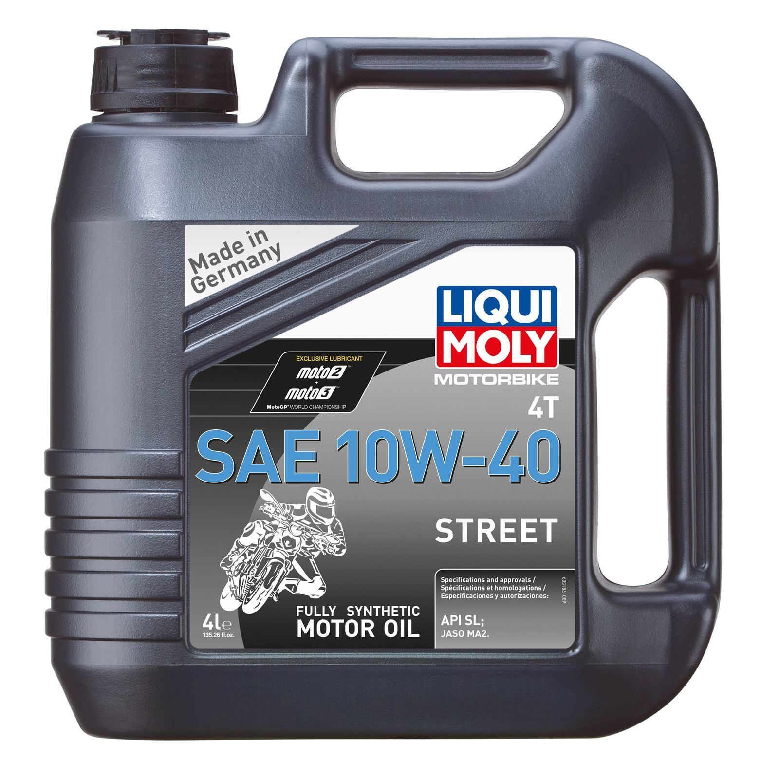 Liqui Moly Street 4T Oil – 10W-40 – 4 L 20056